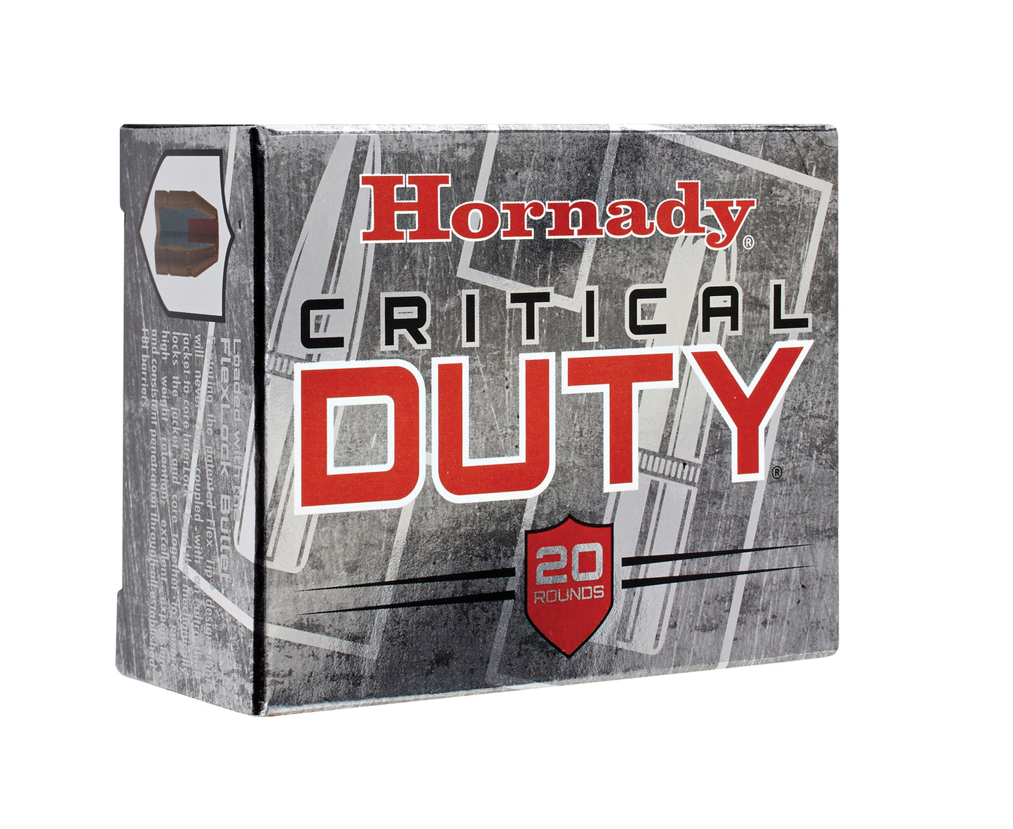Hornady 10mm Auto 175 gr FlexLock® Critical Duty®Ammo 20rds