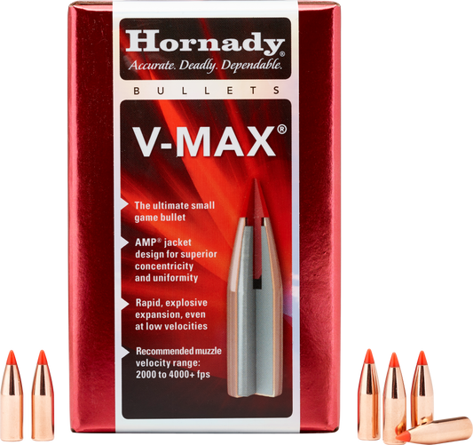 Hornady 20cal 40gr Vmax Bullets 100ct